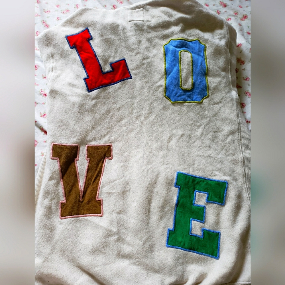 aerie small, LOVE, hoodie